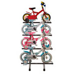 BS254 Espositore 4 bici 12'' - 14'' - 16'' con rotelle